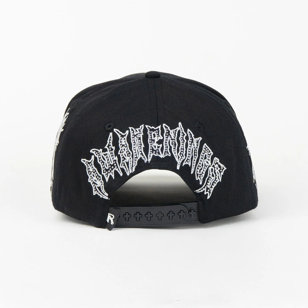 Gorra Rude Awakening Il CRYSTALSBLK/WHT|Snapback Visera Curva