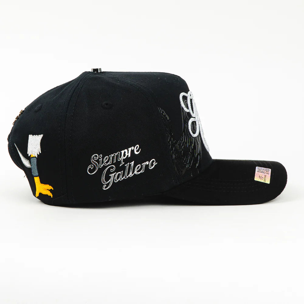 GORRA CAPS FANS GALLOS FINOS CRYSTAL WHITE