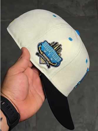 Gorra Los Angeles LA 59FIFTY Bicolor Beige Azul