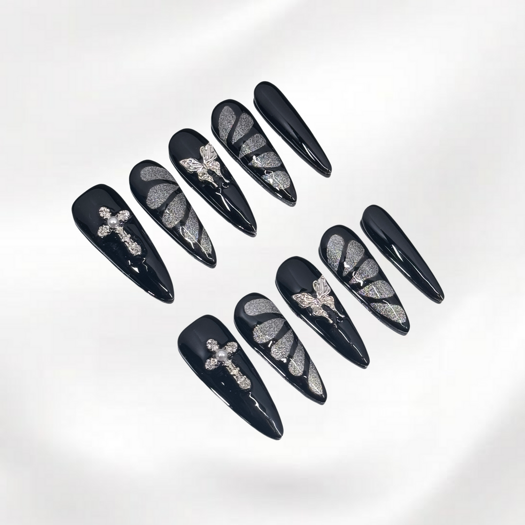 Gothic Butterfly Tips(A0061)