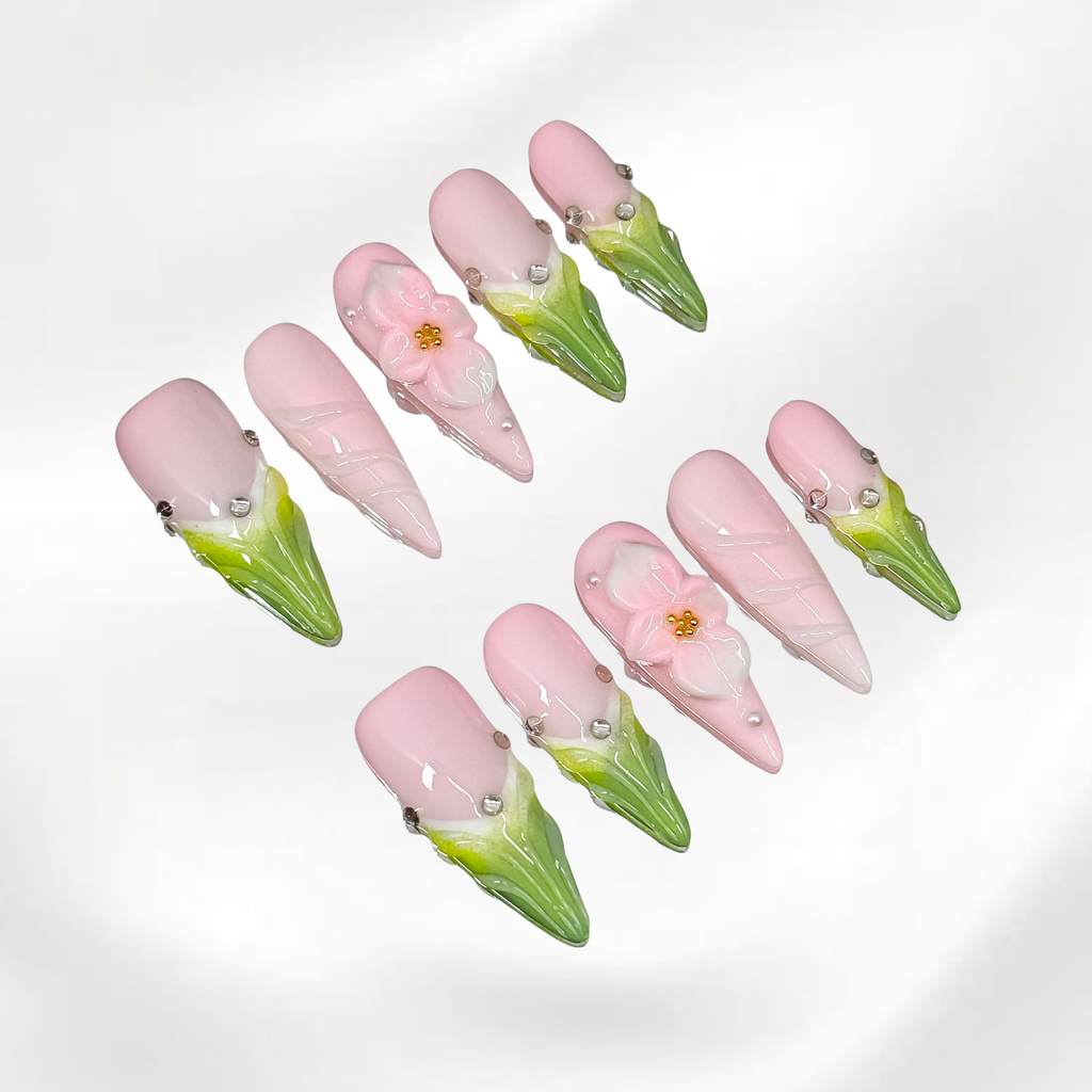 Pink Mint Garden(A0098)
