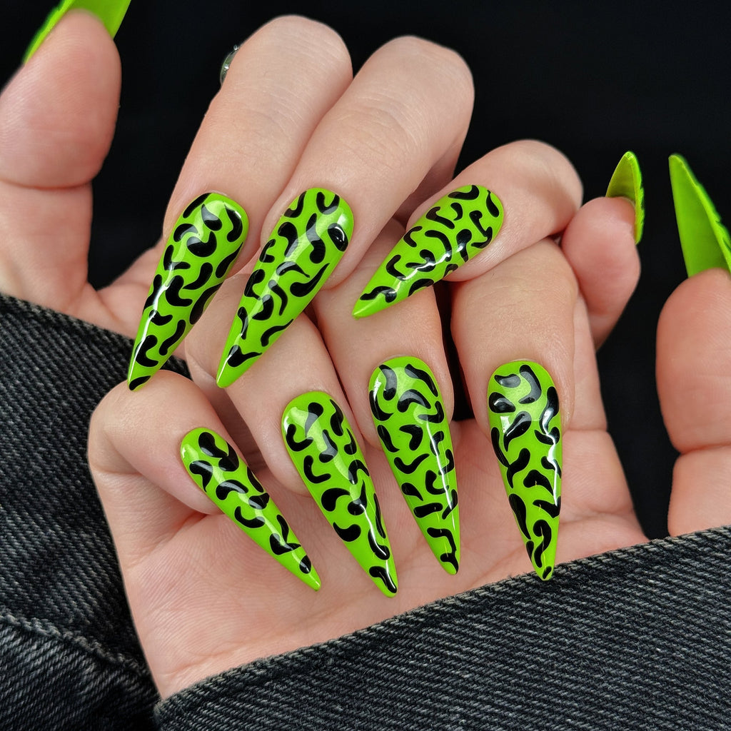 Electric Leopard Tips(A0045)