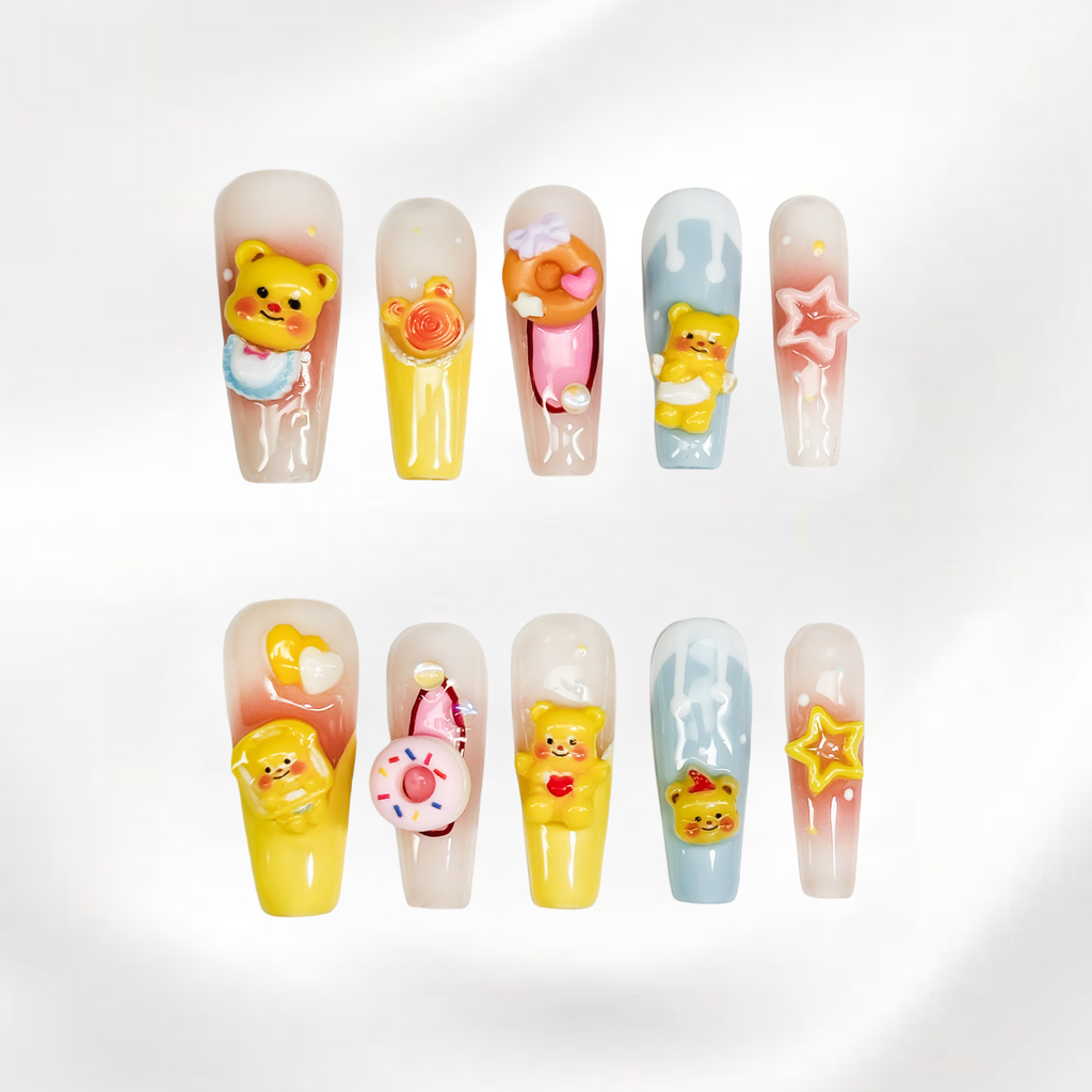 Kawaii Butter Bear(A0066)