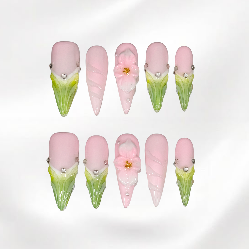 Pink Mint Garden(A0098)