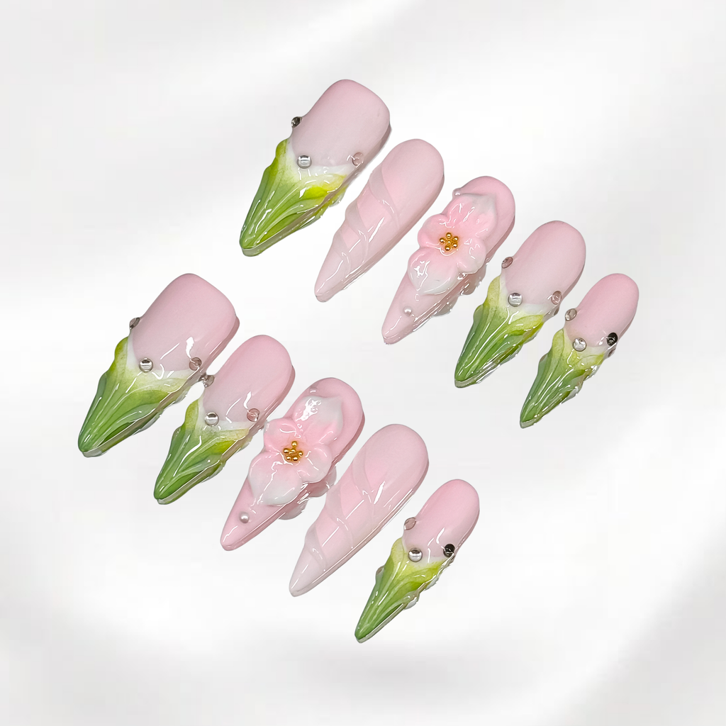 Pink Mint Garden(A0098)