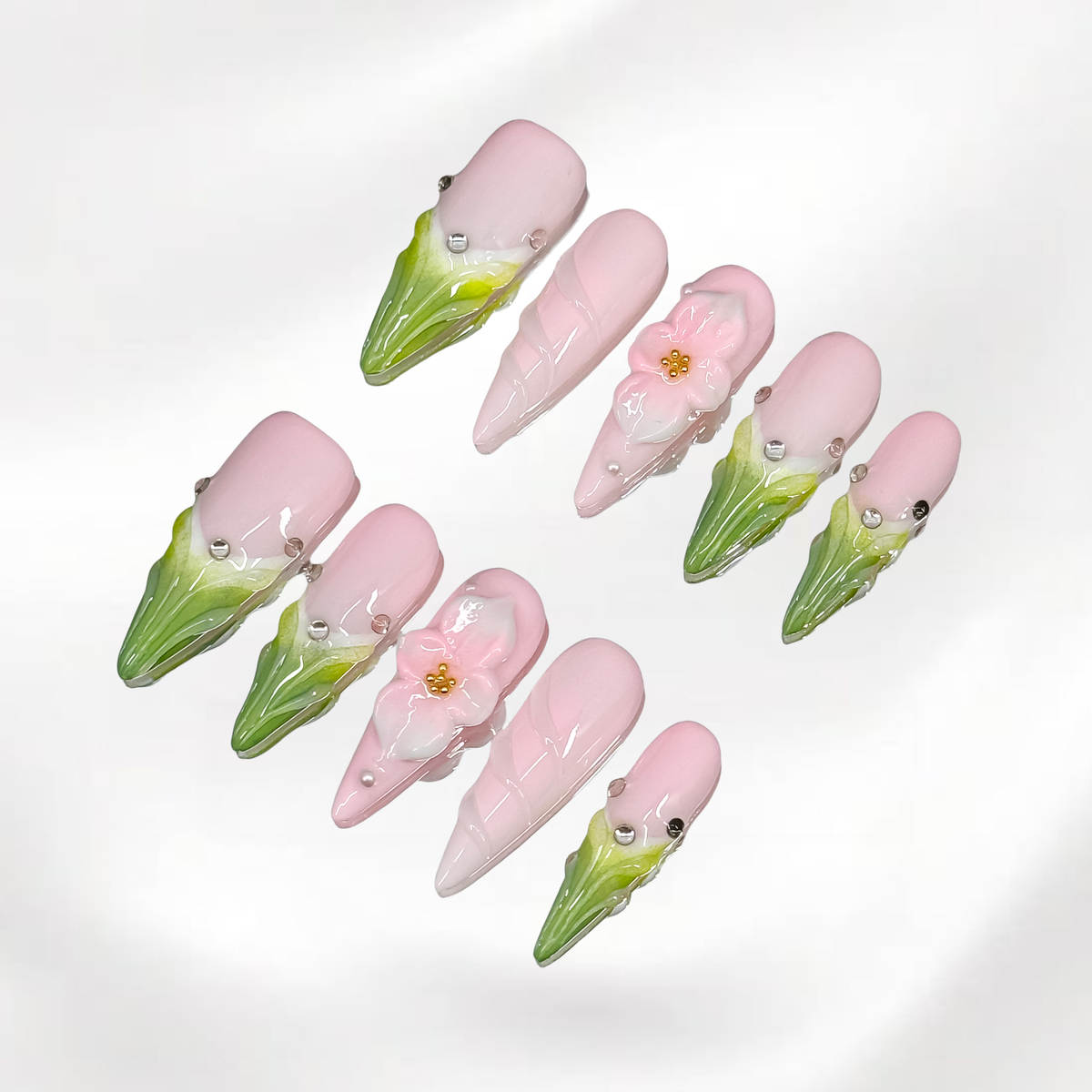 Pink Mint Garden(A0098)