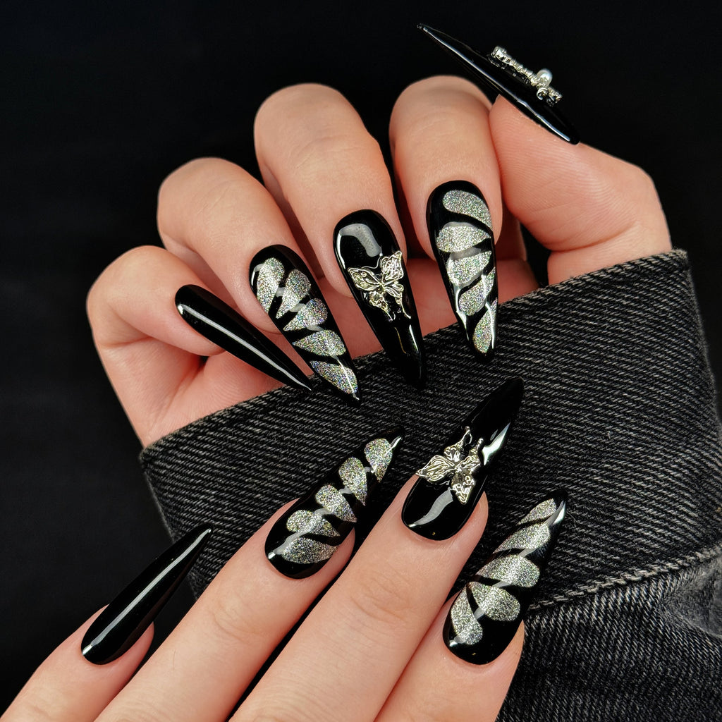 Gothic Butterfly Tips(A0061)