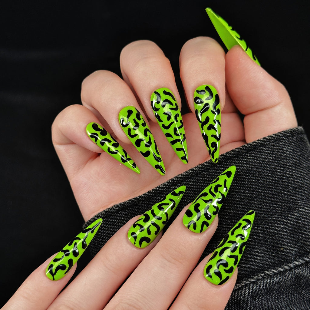 Electric Leopard Tips(A0045)