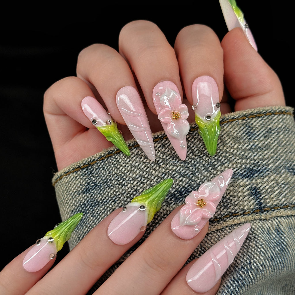 Pink Mint Garden(A0098)