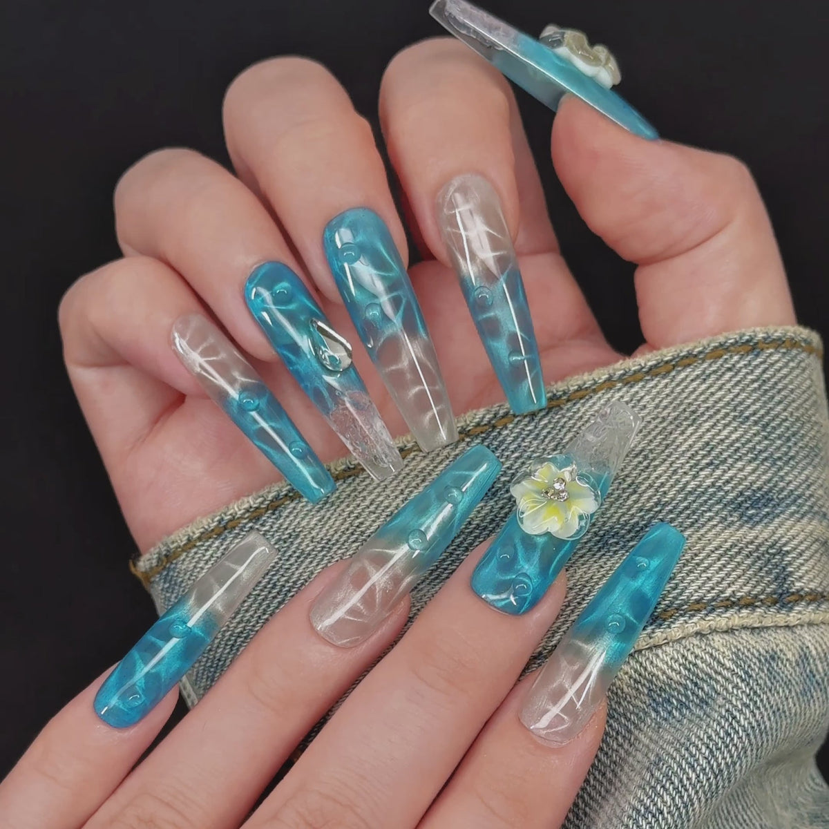 Crystal wave(A0036)